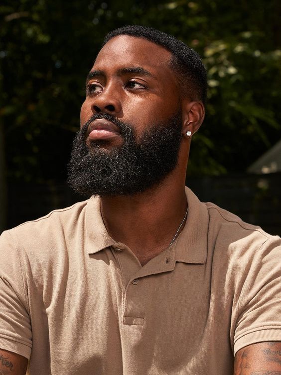 black men's beard styles