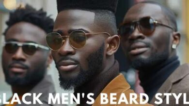 black men's beard styles