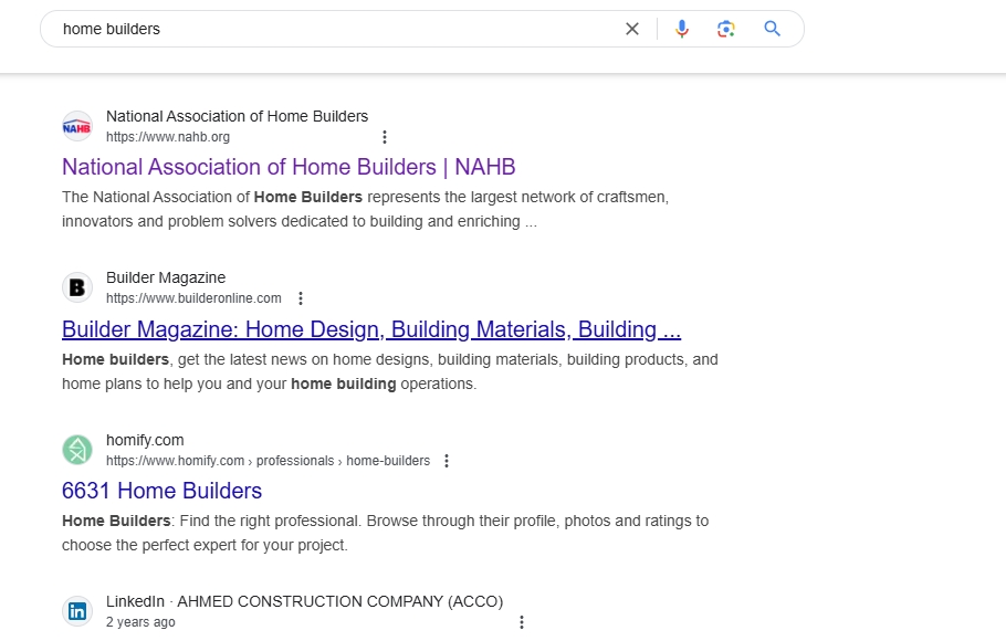 SEO for home builders