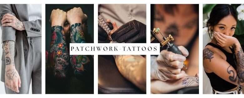 patchwork tattoos