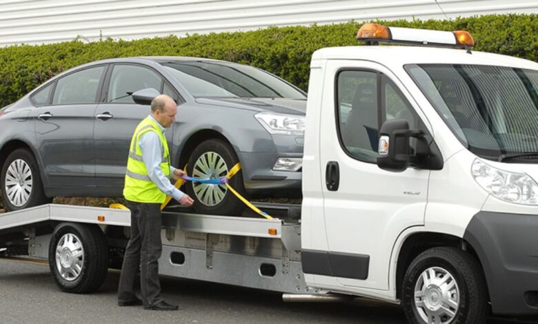 car towing
