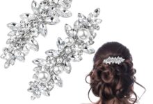 Wedding hair clips