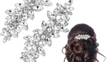 Wedding hair clips